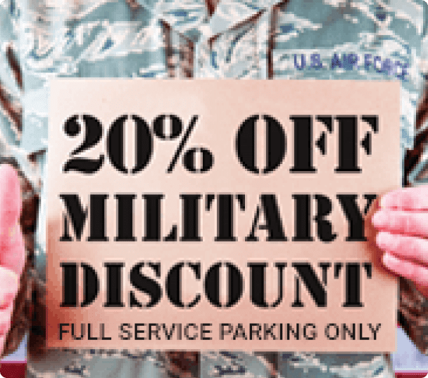 20% military veteran discount